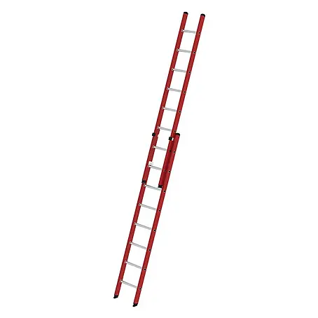 Munk  Schiebeleiter Kunststoff Schiebeleiter 2x8 Sprossen