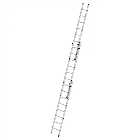 Munk  Schiebeleiter Aluminium-Schiebeleiter 3-teilig ohne Traverse 3x8 Sprossen
