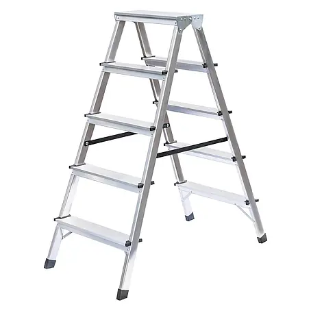 Munk  Stehleiter Doppelleiter 2x5 Stufen
