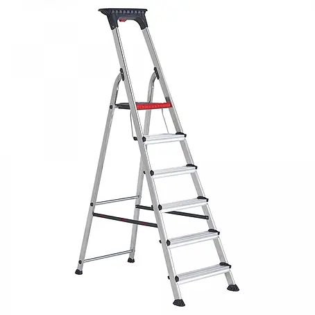 Altrex  Stehleiter Double Decker Haushalts-Stufenleiter 6 Stufen