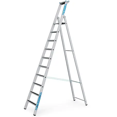 Zarges  Stehleiter gebördelte Stufen-Stehleiter R13step S 10 Stufen