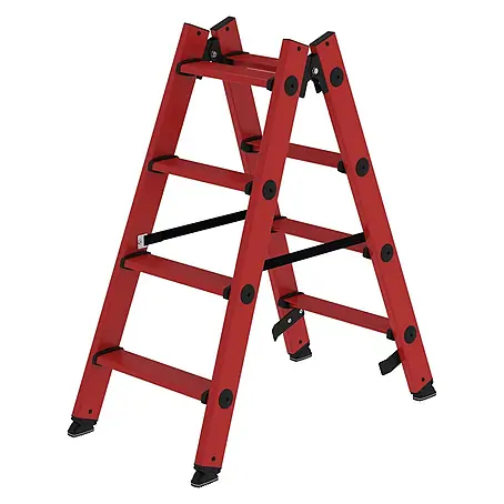 Munk  Stehleiter GFK- Stufenstehleiter 2x4 Stufen