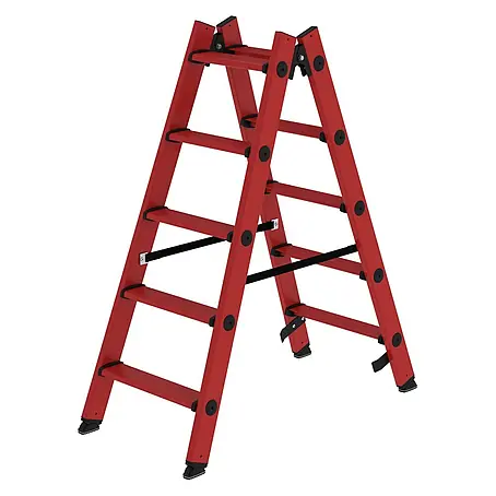 Munk  Stehleiter GFK- Stufenstehleiter 2x5 Stufen