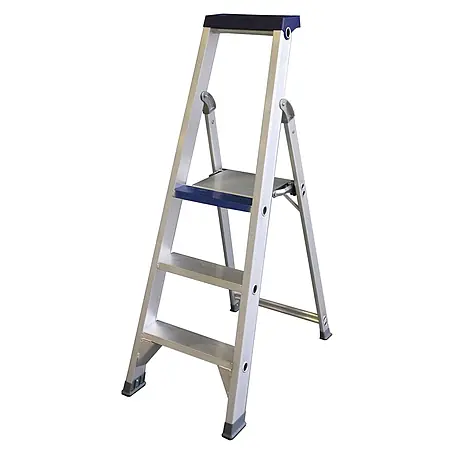 ASC  Stehleiter Stufenstehleiter BT-3 einseitig 3 Stufen mit 2,75m Arbeitshöhe
