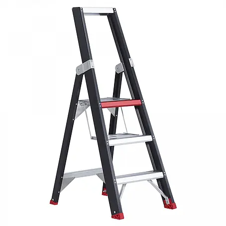 Altrex  Stehleiter Taurus einseitig begehbare Stufenstehleiter TGB 3 Stufen