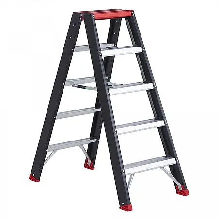 Altrex  Stehleiter Taurus beidseitig begehbare Stufenleiter TDO 5 Stufen ohne Bügel