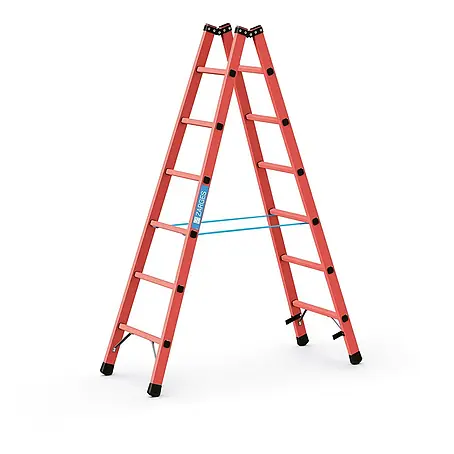 Zarges  Stehleiter Vollkunststoff-Sprossen-Stehleiter EFA B 2x6 Sprossen