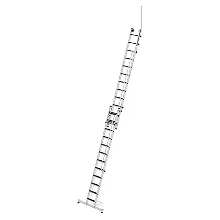 Munk  Seilzugleiter Stufen- Seilzugleiter 2-teilig mit Handlauf und Ausstiegsholm 2x12 Stufen