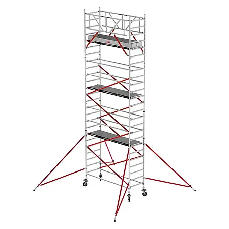 Altrex  Rollgerüst Fahrgerüst RS Tower 51 Plus Aluminium 0,90m breiter Rahmen mit Holz-Plattf