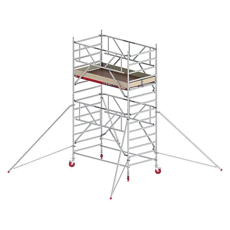 Altrex  Rollgerüst Fahrgerüst RS Tower 42-S Aluminium Safe-Quick mit Holz-Plattform 5,20m AH