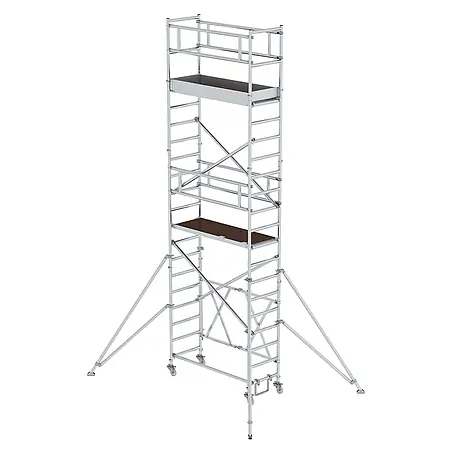Munk  Rollgerüst Klappgerüst 0,75x1,80m Plattform, 6,80m Arbeitshöhe