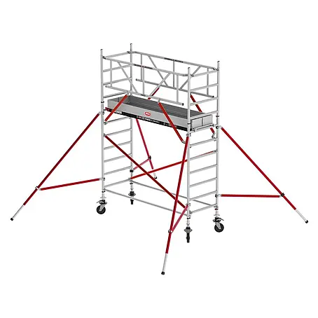 Altrex  Rollgerüst Fahrgerüst RS Tower 51 Plus Aluminium 0,90m breiter Rahmen mit Holz-Plattf