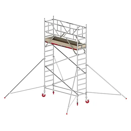 Altrex  Rollgerüst Fahrgerüst RS Tower 41 Alu mit Holz-Plattform 5,20m AH breit 0,75x2,45m