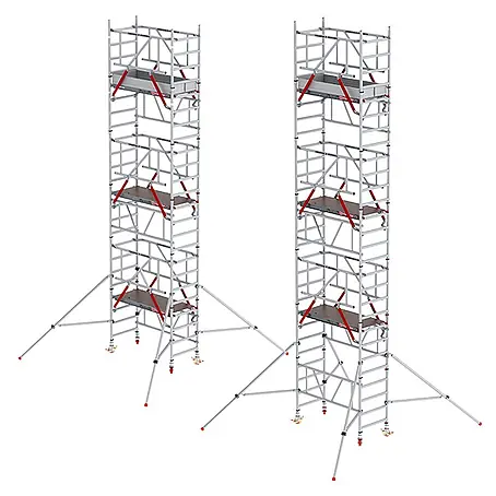 Altrex  Rollgerüst MiTower PLUS Fahrgerüst Safe-Quick®2 Geländer 1-Person-Aufbau Aluminium