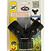 Conector en Y para riego (Plástico)