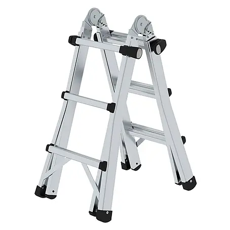 Munk  Teleskopleiter Gelenk-Teleskopleiter 4x3 Sprossen