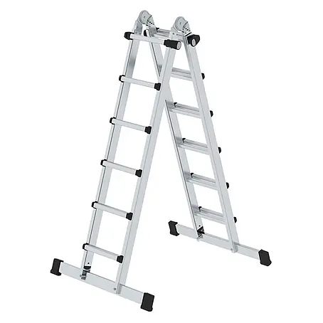 Munk  Teleskopleiter Teleskopleiter mit Traverse 4x6 Sprossen