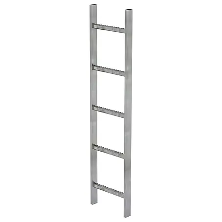 Munk  Steigleiter Schachtleiter Stahl verzinkt 300mm breit 5 Sprossen 1,40m lang