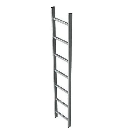 Zarges  Steigleiter Schachtleiter 300mm lichte Breite 6 Sprossen Stahl verzinkt