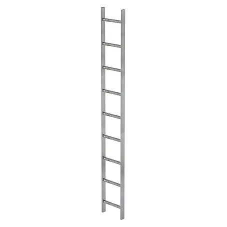 Munk  Steigleiter Schachtleiter Stahl verzinkt 300mm breit 9 Sprossen 2,52m lang