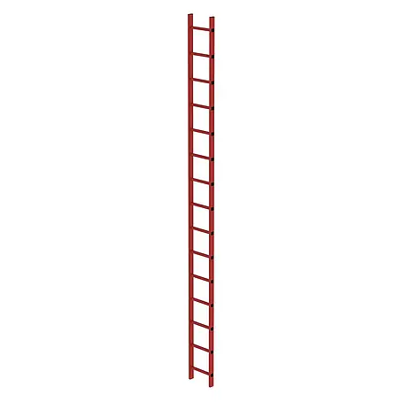 Munk  Steigleiter Schachtleiter aus GFK 300mm breit 15 Sprossen 4,20m lang
