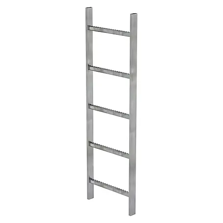 Munk  Steigleiter Schachtleiter Stahl verzinkt 400mm breit 5 Sprossen 1,40m lang