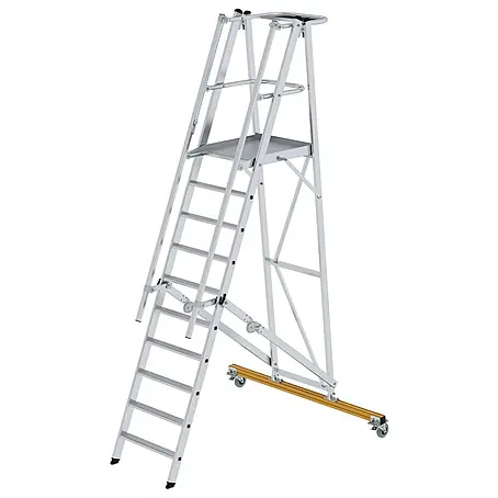 Munk  Treppenpodest Podestleiter klappbar 10 Stufen
