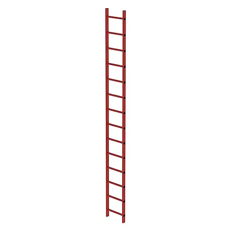 Munk  Steigleiter Schachtleiter aus GFK 400mm breit 14 Sprossen 3,92m lang