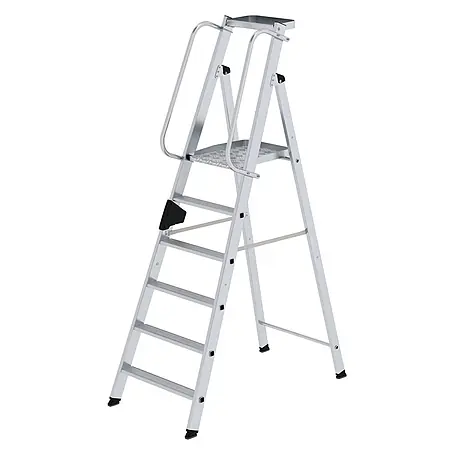 Munk  Stehleiter Aluminium-Stehleiter 6 Stufen
