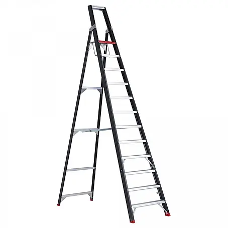 Altrex  Stehleiter Taurus einseitig begehbare Stufenstehleiter TGB 12 Stufen