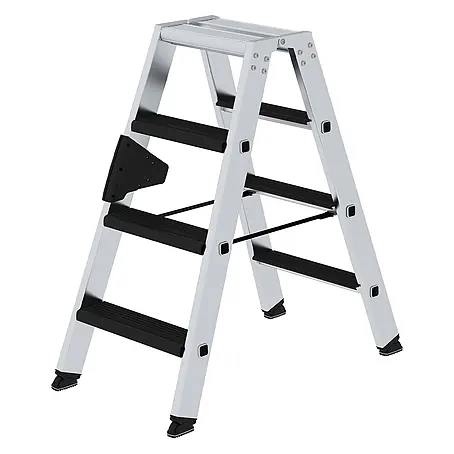 Munk  Stehleiter Stehleiter beidseitig begehbar mit relax-step 2x4 Stufen