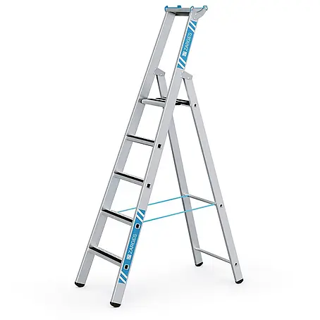 Zarges  Stehleiter gebördelte Stufen-Stehleiter R13step S 5 Stufen