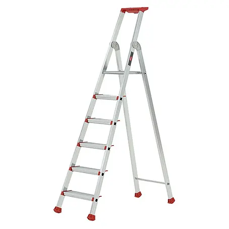 Altrex  Stehleiter Nimba Stufenstehleiter einseitig begehbar 6 Stufen