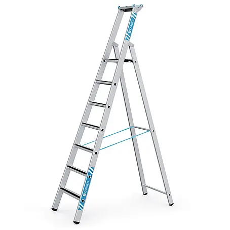 Zarges  Stehleiter gebördelte Stufen-Stehleiter R13step S 7 Stufen