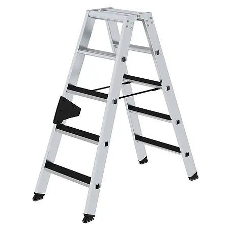 Munk  Stehleiter Stehleiter beidseitig begehbar mit clip-step 2x5 Stufen
