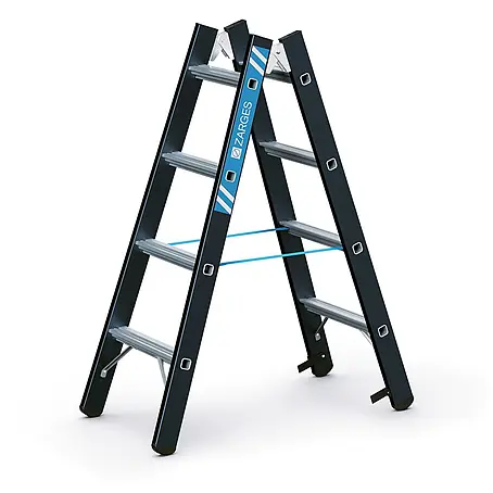 Zarges  Stehleiter SL Doppelleiter Megastep B 2x4 Stufen
