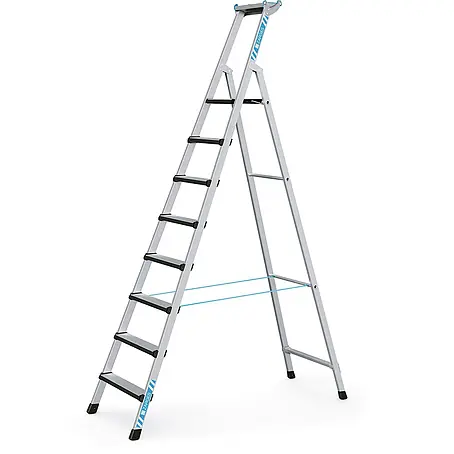 Zarges  Stehleiter Comfortstep S gebördelte Stehleiter mit gepolsterter Stufen-Vorderkante 8