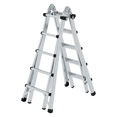 Munk  Stehleiter Gelenk-Teleskopleiter 4x5 Sprossen