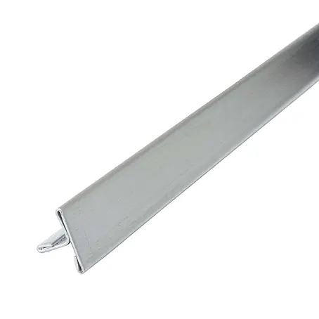 Dalsys  T-Profil 2,5m Fliesenschiene 25mm Gebürstet