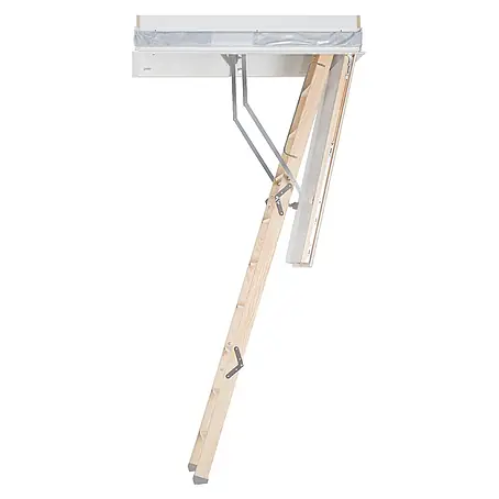 Roto  Bodentreppe Bodentreppe Designo Passivhaus bis 280cm Raumhöhe 120x60cm Rohbaumaß