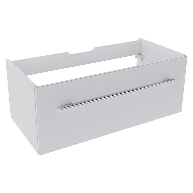 Camargue Stella Waschtischunterschrank  (99,4 x 48,8 x 39 cm, Weiß)