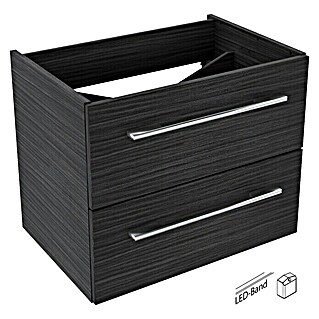 Camargue Stella Waschtischunterschrank  (59,2 x 40,8 x 49 cm, Dark Oak)