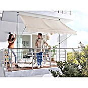Sunfun Klemmmarkise (Beige, Breite: 2,5 m, Ausfall: 1,3 m) | BAUHAUS