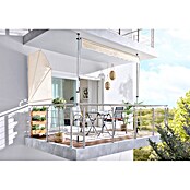 Sunfun Balkonfächer (Beige, 1,4 x 1,4 m)