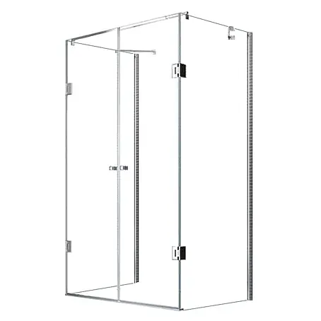 Glaszentrum Hagen  U-Duschkabine 90x120x90x195 cm Ares U-Duschkabine