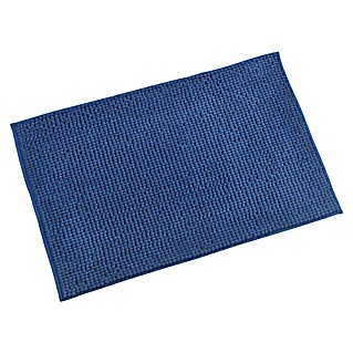 Camargue Badteppich Zottel (50 x 80 cm, Marine, 100% Polyester)