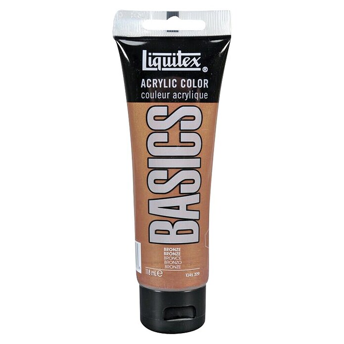 Liquitex Basics Acrylfarbe (Bronze, 118 ml, Tube)