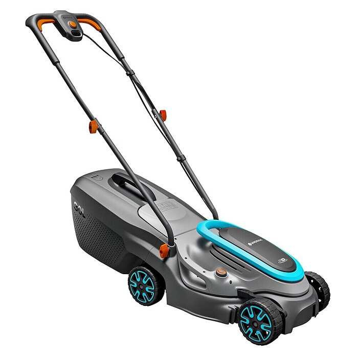 Gardena Power for All 18V Cortacésped de batería PowerMax 32/18V (18 V, 1 batería, 4 Ah, Ancho de corte: 32 cm) | BAUHAUS