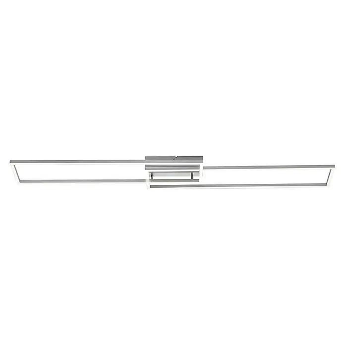 Just Light LED-Deckenleuchte Iven - 40 W, L x B x H: 110 x 25 x 7 cm, Stahl, Warmweiß - Deckenleuchte mit rechteckigem Design, ideal für moderne Innenräume, bietet helles, effizientes Licht und stilvolle Optik.