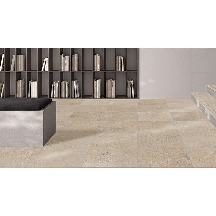Palazzo Feinsteinzeugfliese Valdi (60 x 60 cm, Beige, Matt) | BAUHAUS